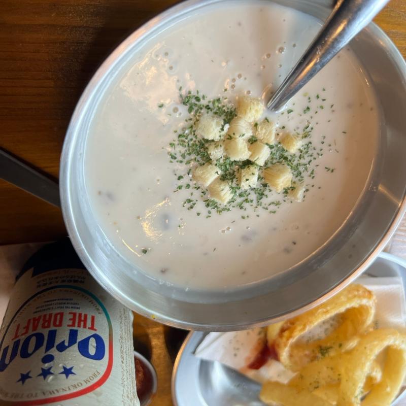 チキンスープ　オニオンリング　オリオンビール(Hangerbar CLAMP｛ハンガーバー クランプ｝)