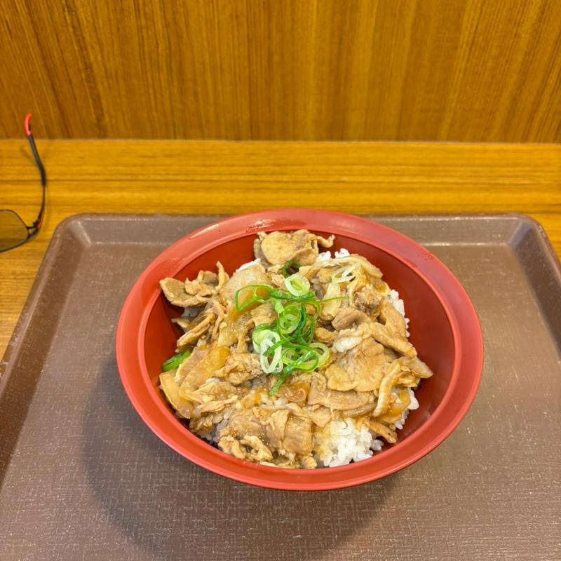 豚生姜焼き丼(すき家 勝田台駅南店 )