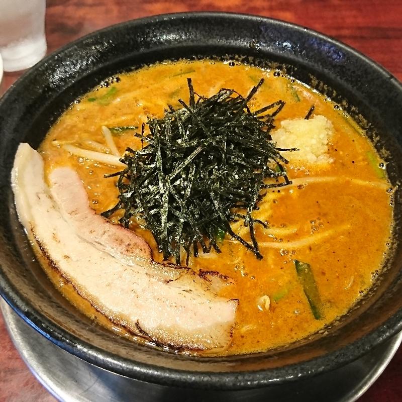 濃厚魚介豚骨味噌󠄀 赤(じゃぐら高円寺 豚骨味噌らーめん)