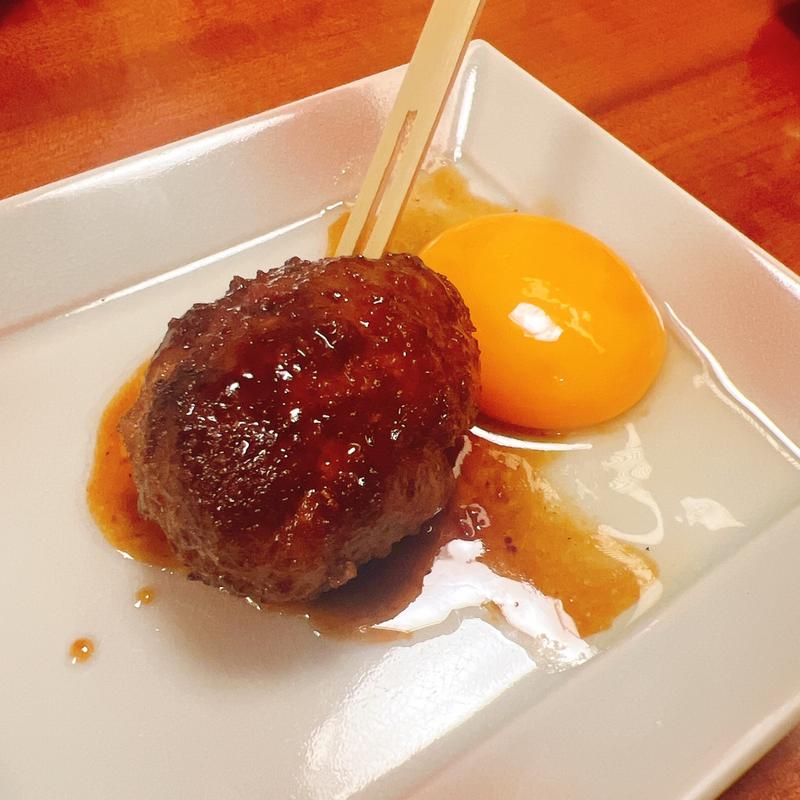 牛つくね(牛鍋処 荒井屋 本店 横浜 すき焼き)