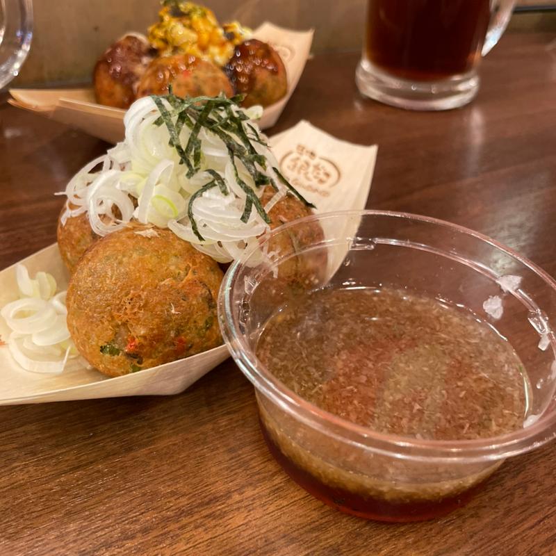 おろしネギたこ焼き(銀だこハイボール横丁 錦糸町店)