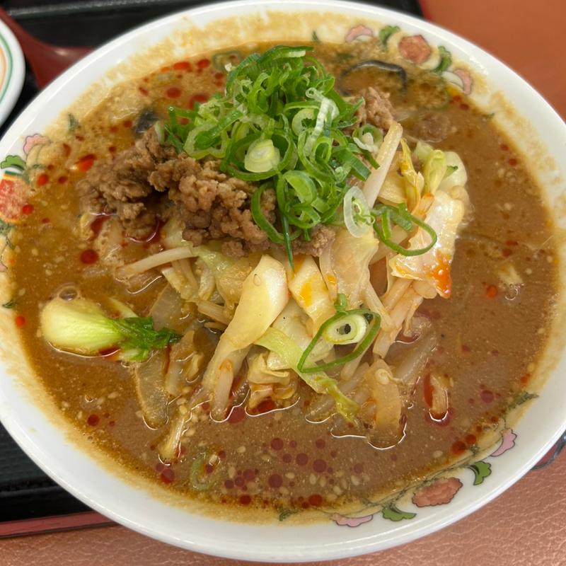 担々麺(餃子の王将 王寺店 )