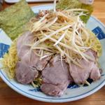 ①ネギつけメン ②チャーシュー3枚