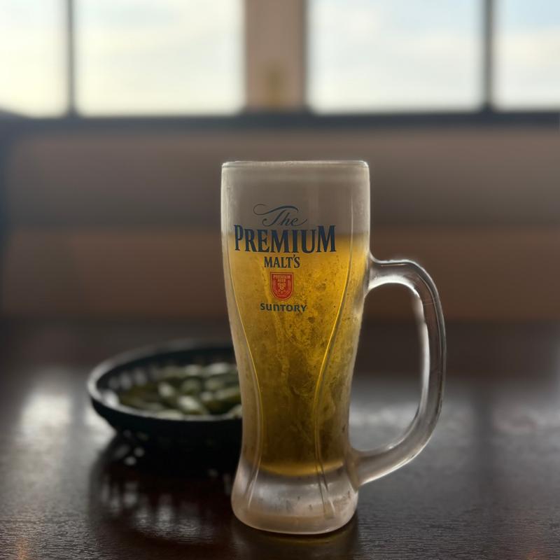 生ビール(中ジョッキ)(季膳房 国立温泉 （国立温泉湯楽の里お食事処）)