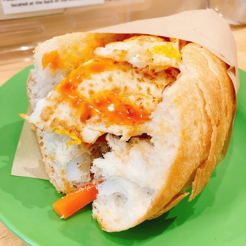 バインミーガー（ハーフ）ランチセット(バインミーバーバー広島 白島キューガーデン店)