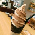 ベルギー産チョコレートMIXソフトクリーム