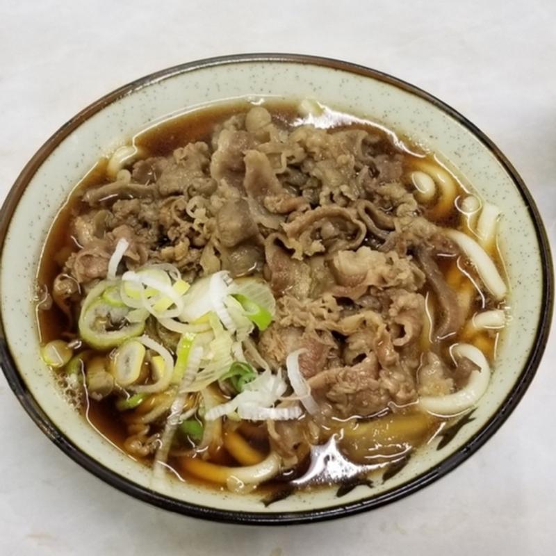 肉うどん(立喰そば吾妻屋)