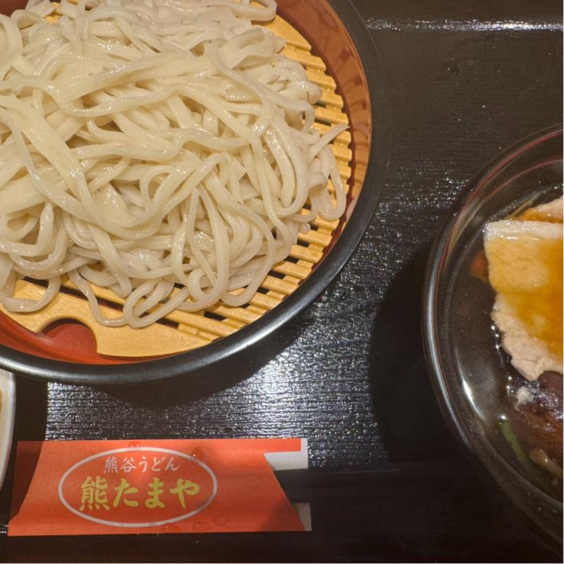 具だくさんつけ汁うどん(熊谷うどん 熊たまや)