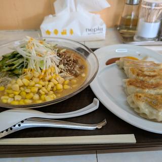 冷やし担々麺(ラーメン味の駅ふらっと)