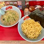 醤油つけ麺(ラーメン山岡家 南2条店)