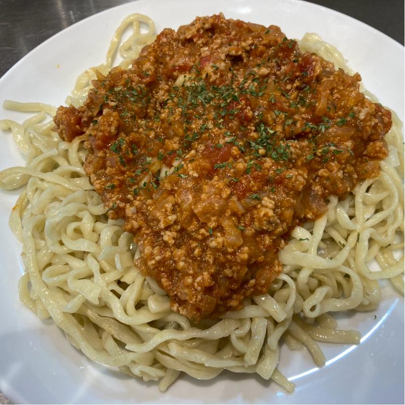 ミートソー麺(まかない食堂 かなで)