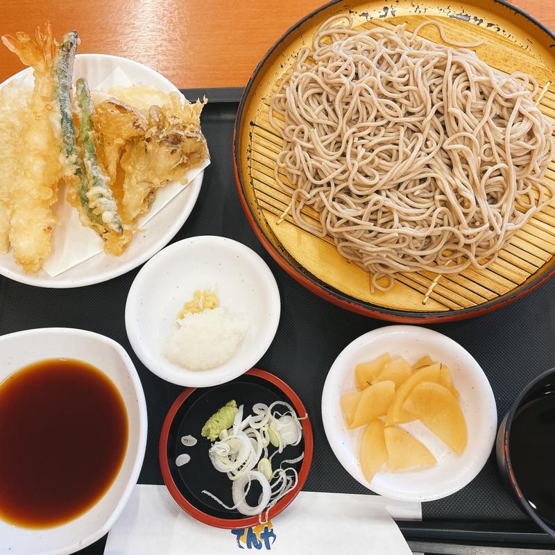 オールスター天そば(天丼てんや 亀有店)