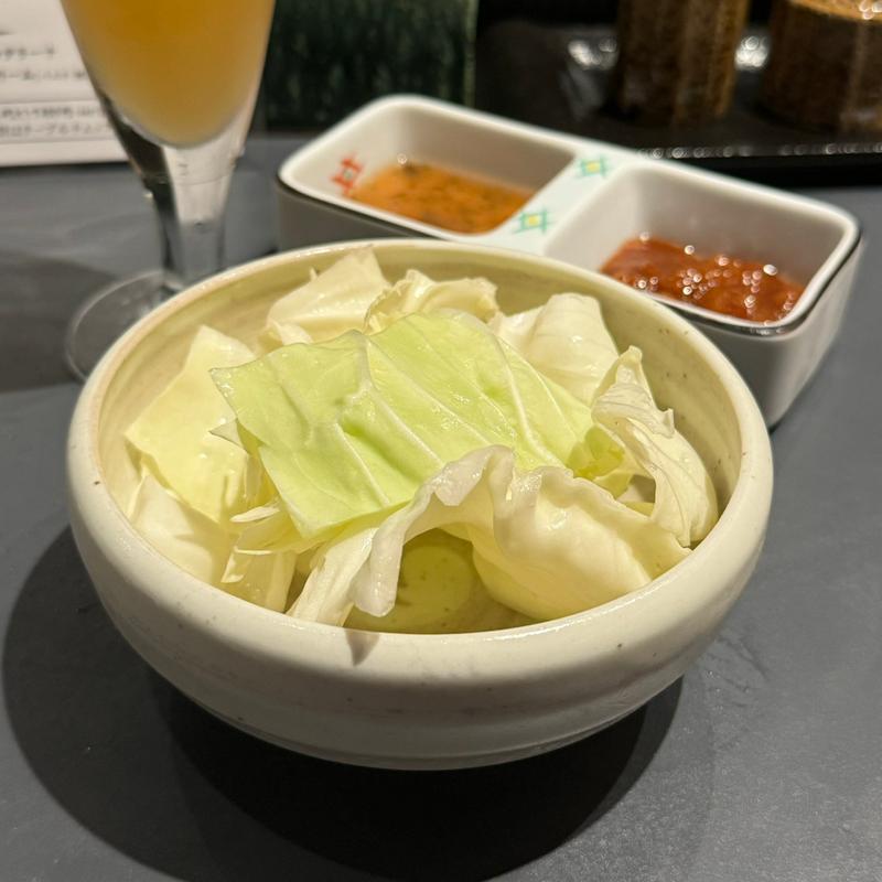 お通し(炭火焼鳥 しげ 金山店)