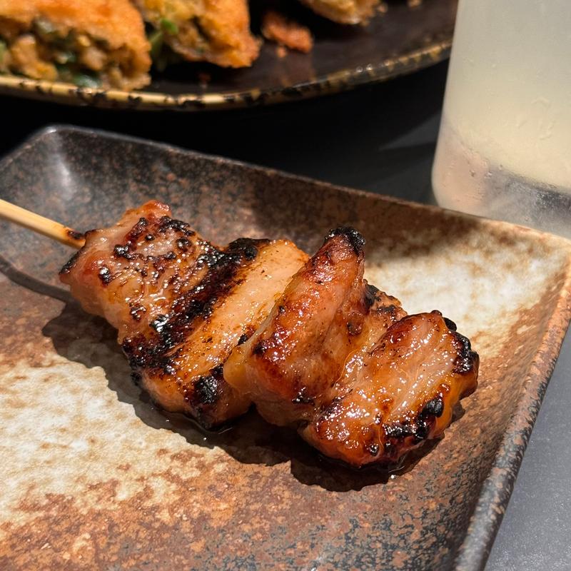 信州豚味噌漬け(炭火焼鳥 しげ 金山店)