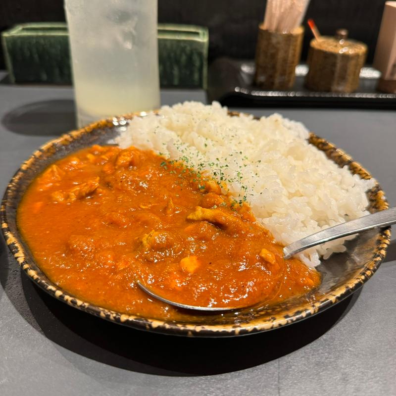 ちょこっとチキンカレー(炭火焼鳥 しげ 金山店)