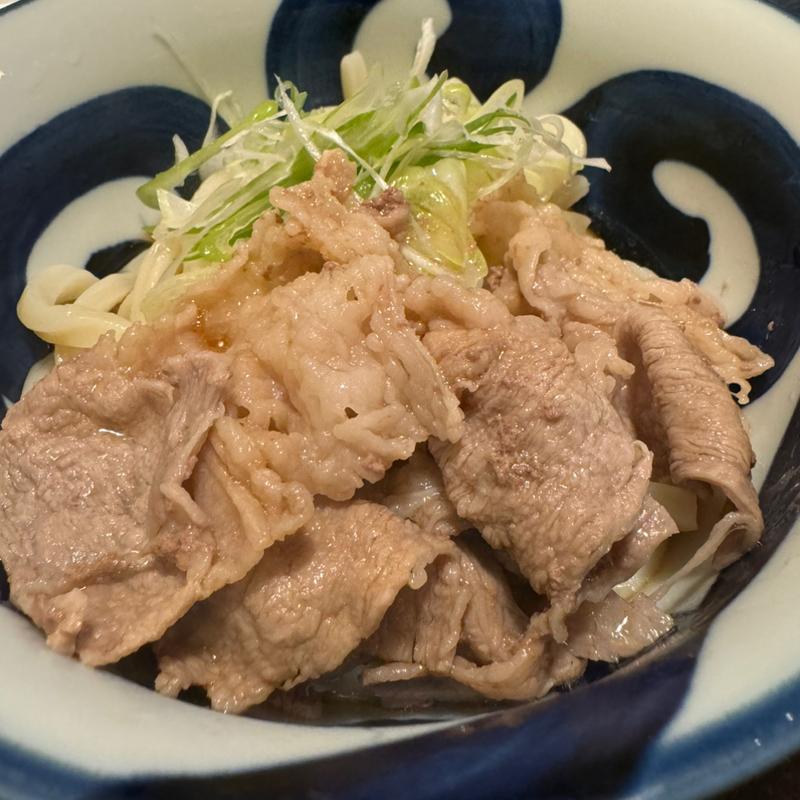 肉うどん(うどん　すだち屋)
