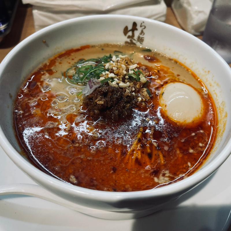 担々麺（味玉）(らぁ麺はやし田渋谷宇田川町店)