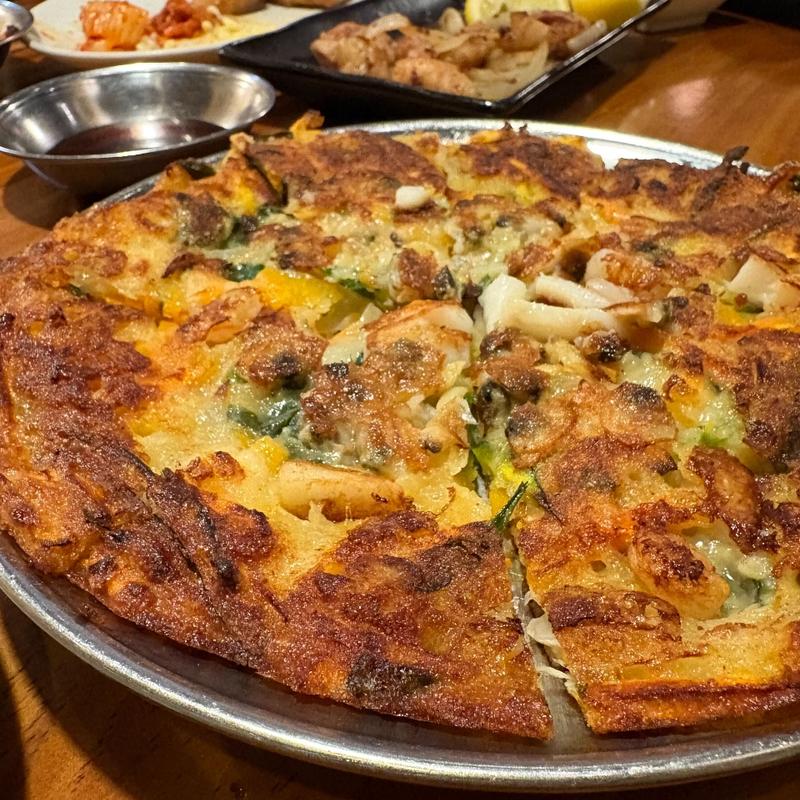 海鮮チヂミ(ソナム 東中野店)