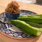 肉みそピーマン