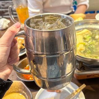 メガハイボール(毎日！北海道物産展 ネオ炉端 道南農林水産部 )