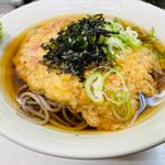 冷やしかき揚げ天ぷら蕎麦