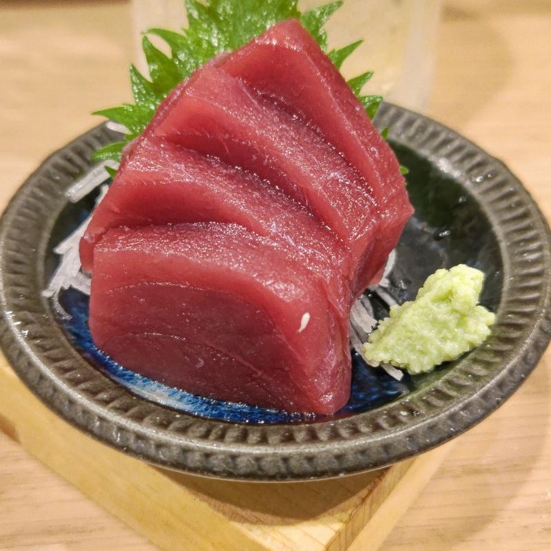 天然生みなみまぐろ赤身(貝 刺身専門店 しらはら 関内)