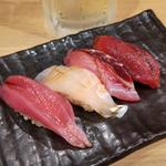 日替り地魚三貫＋赤身