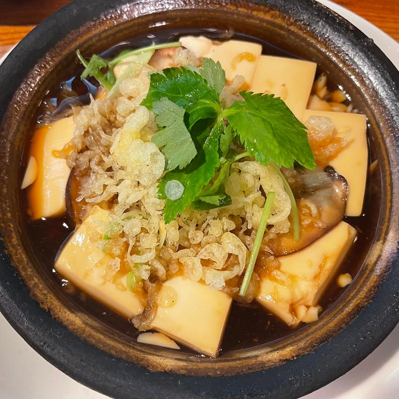 たぬき豆腐(もつ焼き稲垣)