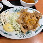 しょうが焼き定食(日高屋 川崎銀柳街店)