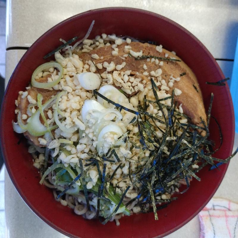 冷し厚肉そば(豊しま 飯田橋店  )