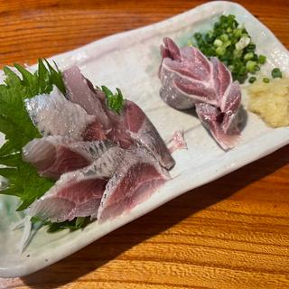 イワシの刺身(もつ焼き稲垣)