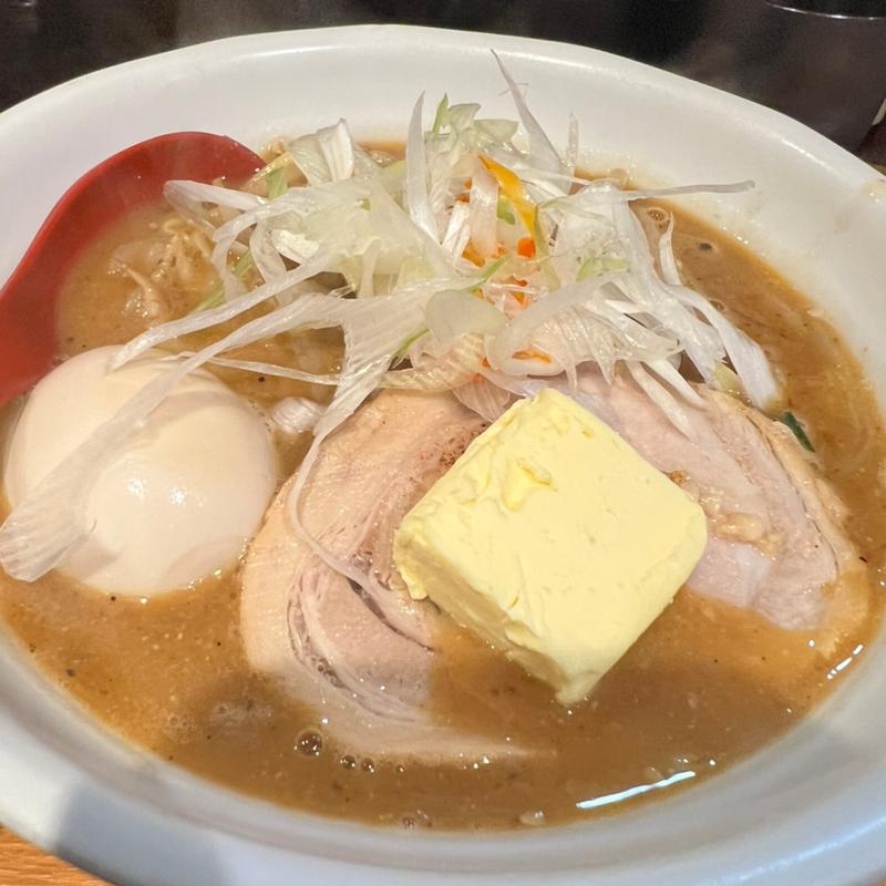 味玉味噌ラーメン(らーめん蓮 三軒茶屋店)