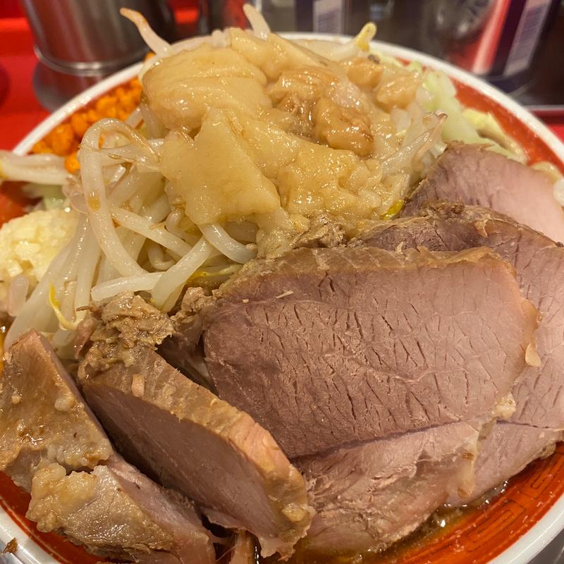 小ラーメン 豚入り(ラーメンタロー 大森の陣)