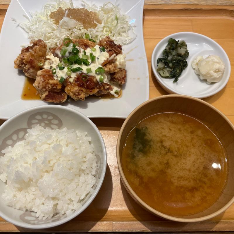 鳥の南蛮揚げ(おぼんdeごはん 海老名食堂)