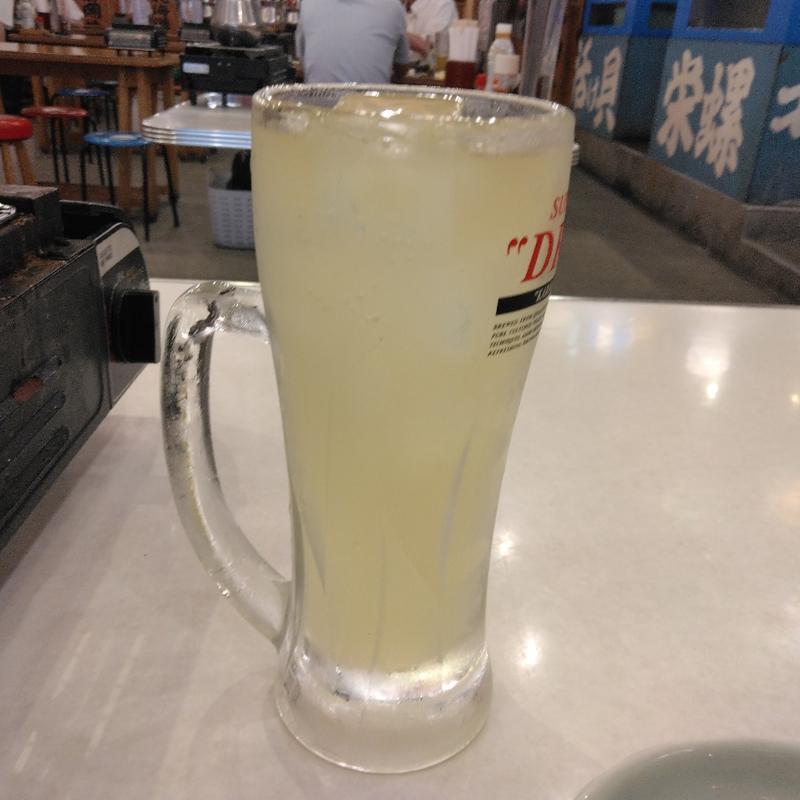 シークヮーサーサワー(浜焼き海鮮居酒屋 大庄水産 狛江店)