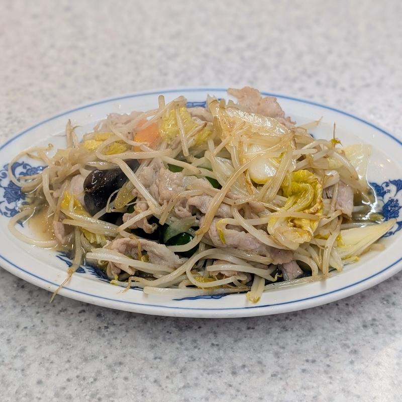 肉野菜炒め(珍々亭)