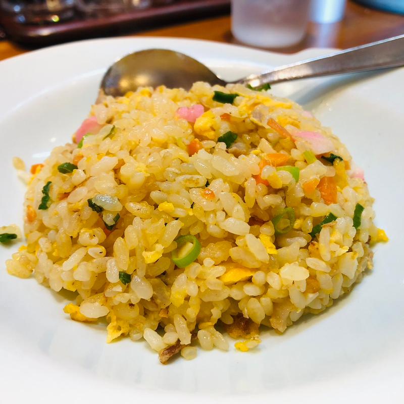 半チャーハン(十八番らーめん 七ツ島店)