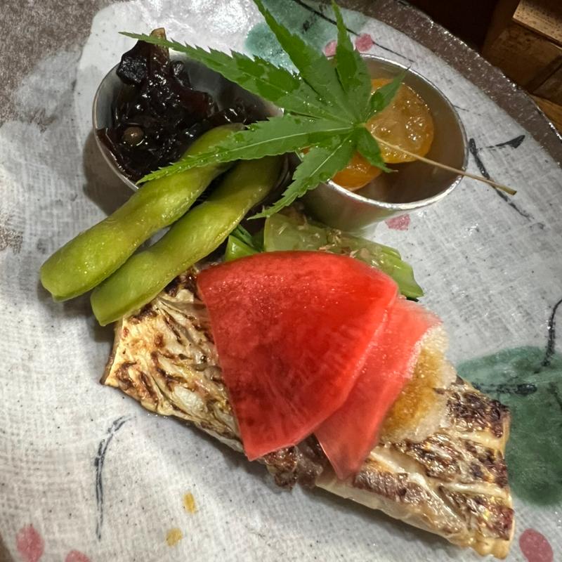 焼き魚 いとより鯛(よもぎ)
