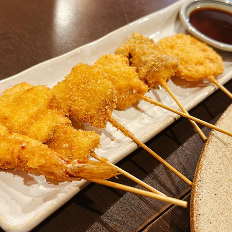 串カツ盛り合わせ(濱夕 )