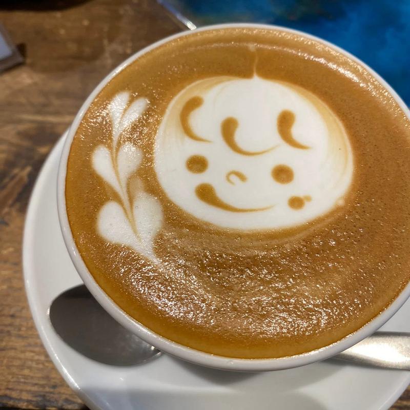 ラテアート(cafe&bar totoru)