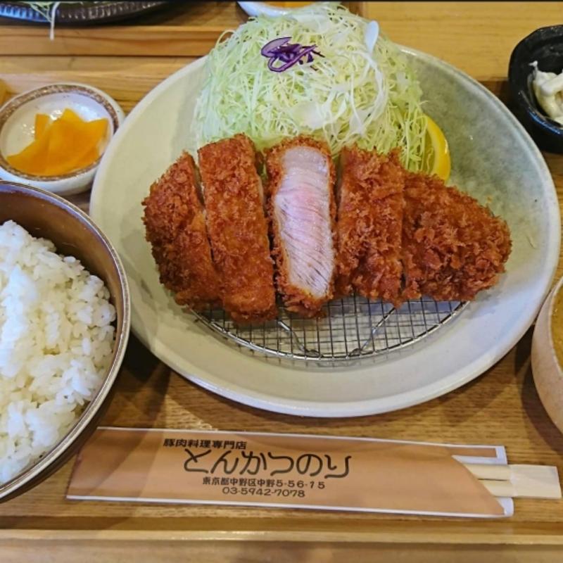 上ロースかつランチ(とんかつのり)
