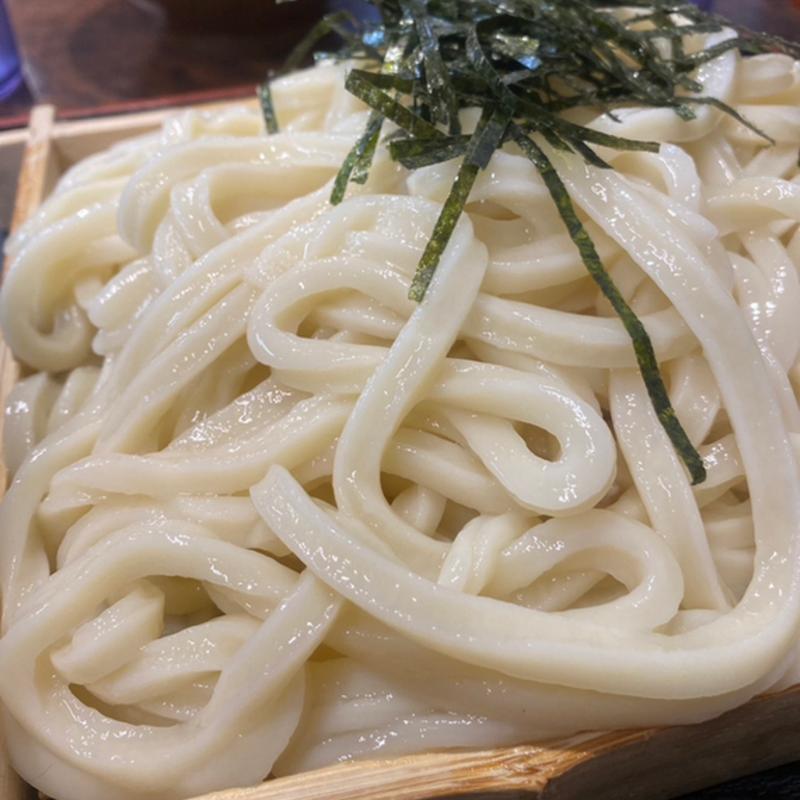 ざるうどん(牧のうどん 今宿店)
