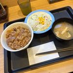 牛めしランチセット並