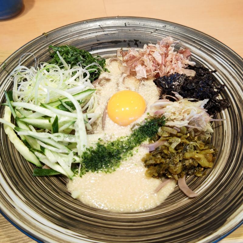 七種の薬味とろろそば(東京とろろそば 横浜丸山台店)