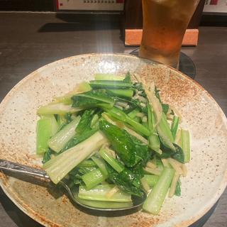 青菜の炒めもの(和食と中華の店 旨いもの家)
