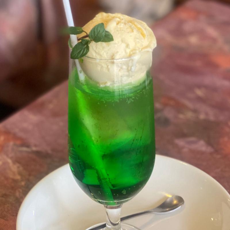 クリームソーダ(ラ・パスタ陶 和光店)