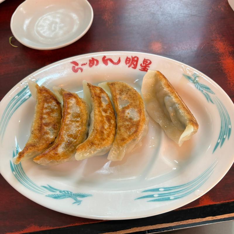 焼き餃子(明星飯店)