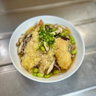 冷やし天ぷらそば(ベルクス 東墨田店)