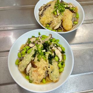 冷やし天ぷらそば