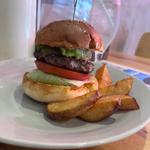 サボテンバーガー+アボカド